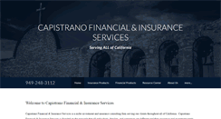 Desktop Screenshot of capistranoinsurance.com